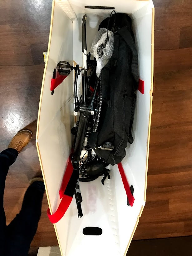 【プロ】Qbicle バイクポーターバッグセット / WHITE
