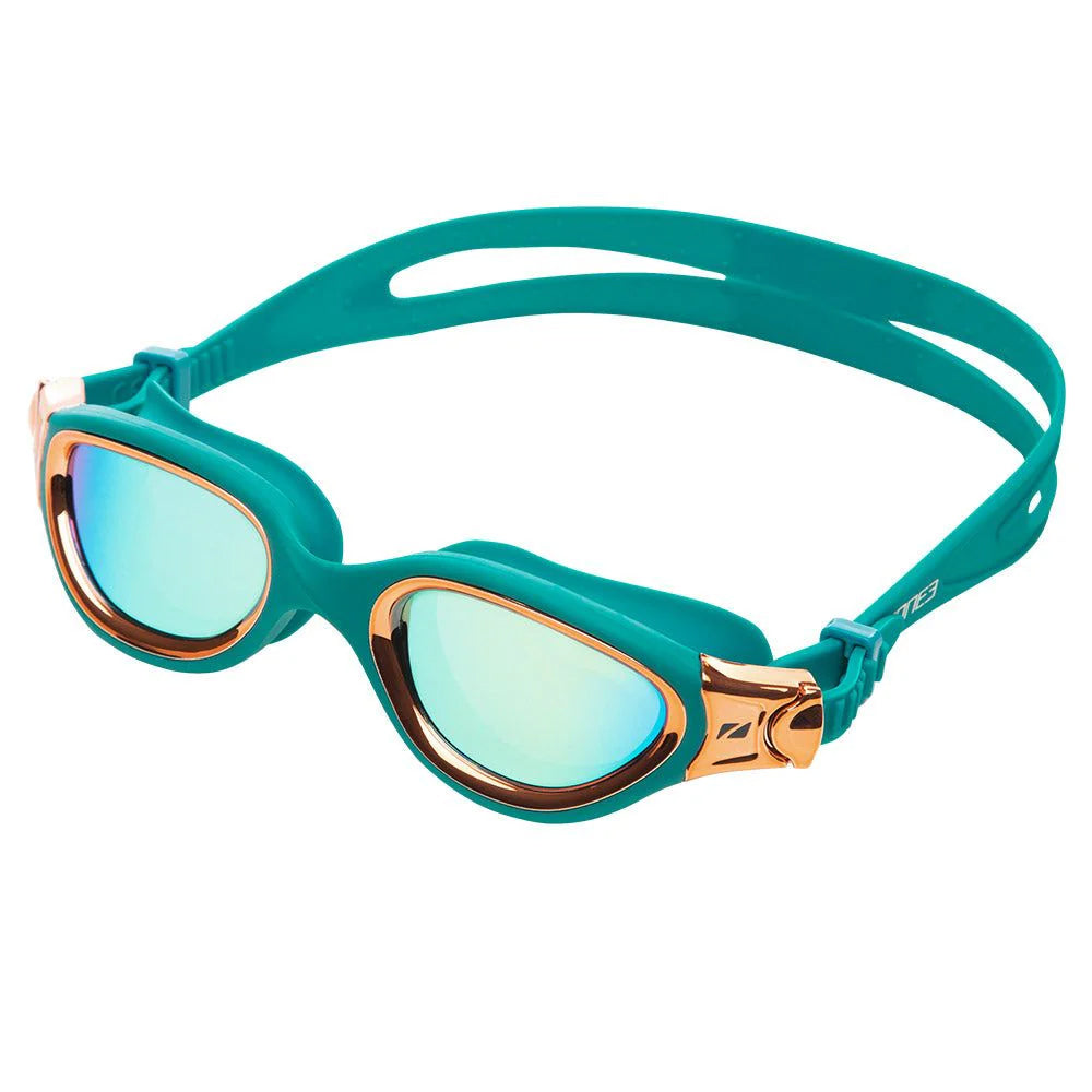 ZONE3 Venator-X Polarised Swim Goggles Teal/Copper