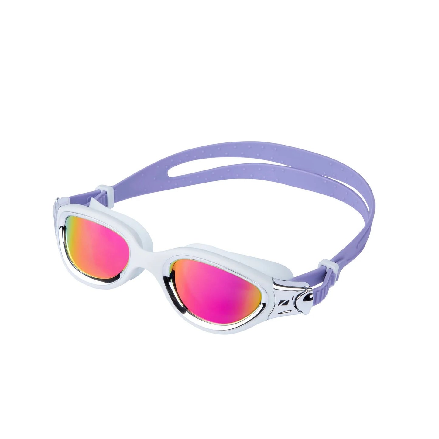 ZONE3 Venator-X Polarised Swim Goggles White/Silver/Lilac
