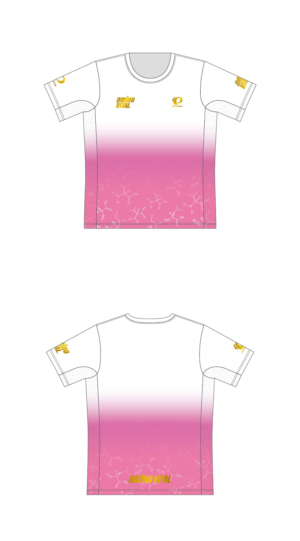 【NEW】第2弾ピンクランニングTシャツ・アミノバイタルウェア